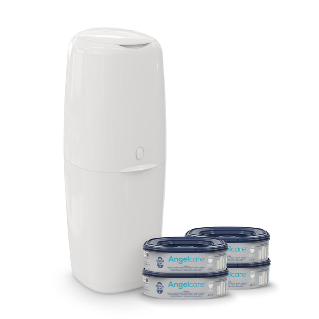 Angelcare Classic XL Nappy Disposal System with Octagonal Refill
