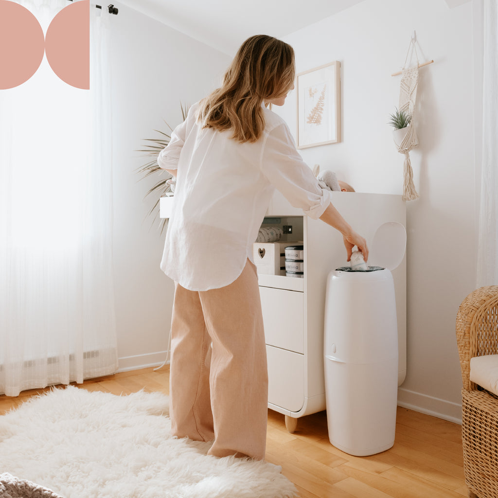 Angelcare Classic XL Nappy Disposal System with Octagonal Refill