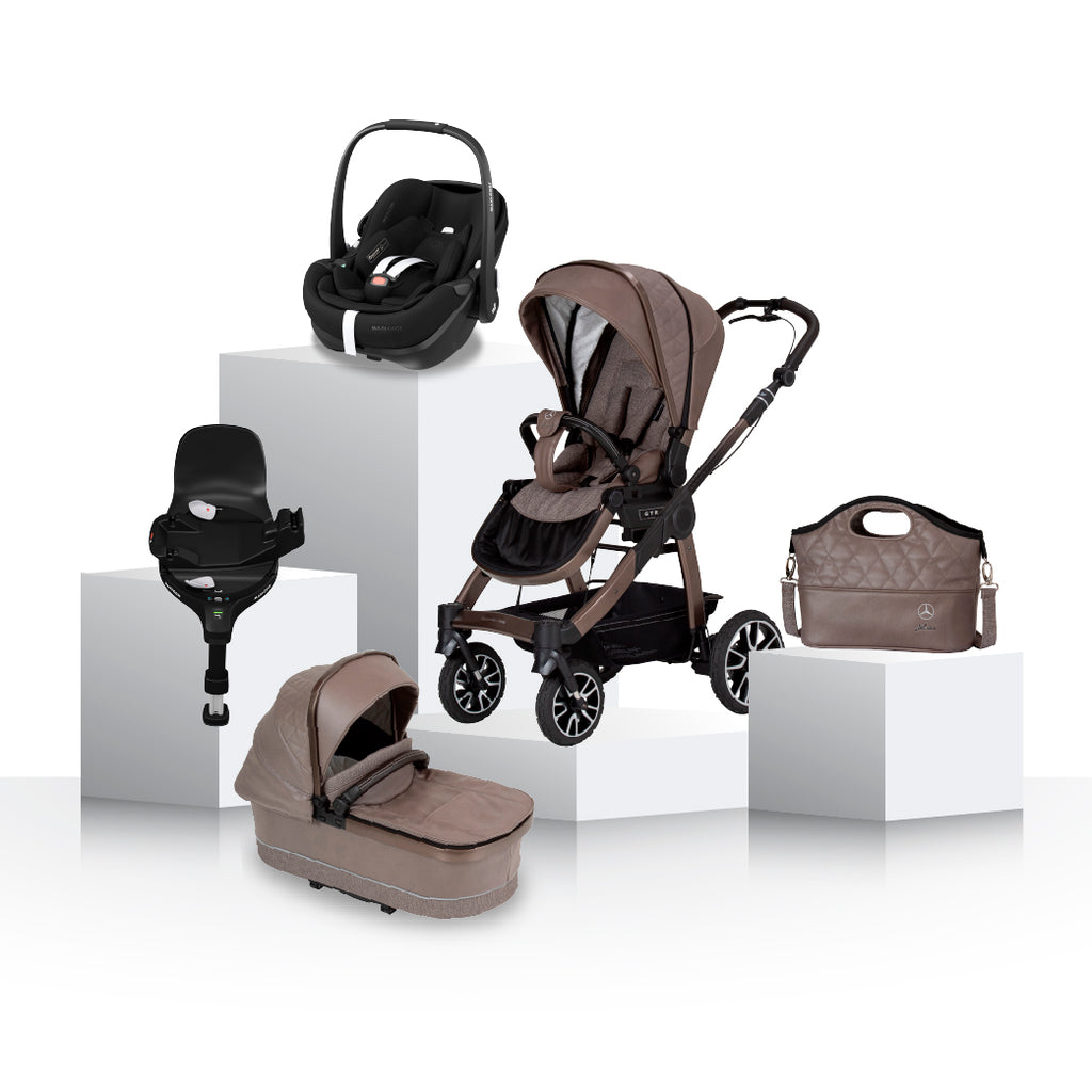 Mercedes-Benz All-Terrain GTR and Maxi Cosi Pebble Pro 2 Travel System - Truffle