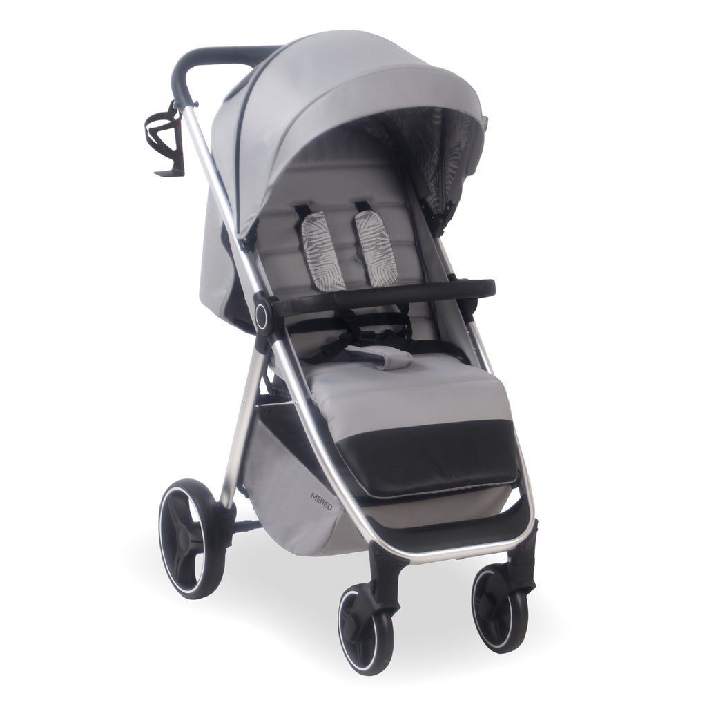 My Babiie MB160 Plus Pushchair - Grey Tropical