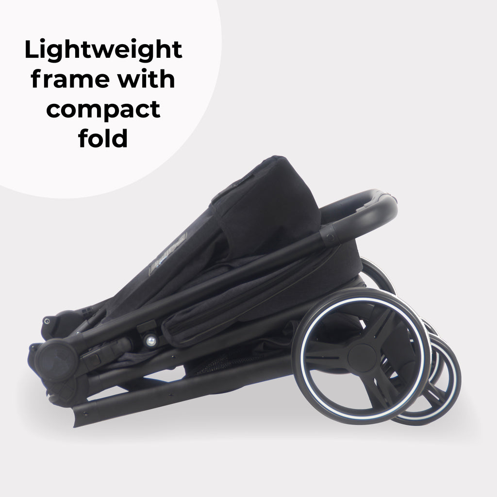 My Babiie MB160 Plus Pushchair - Black Leopard