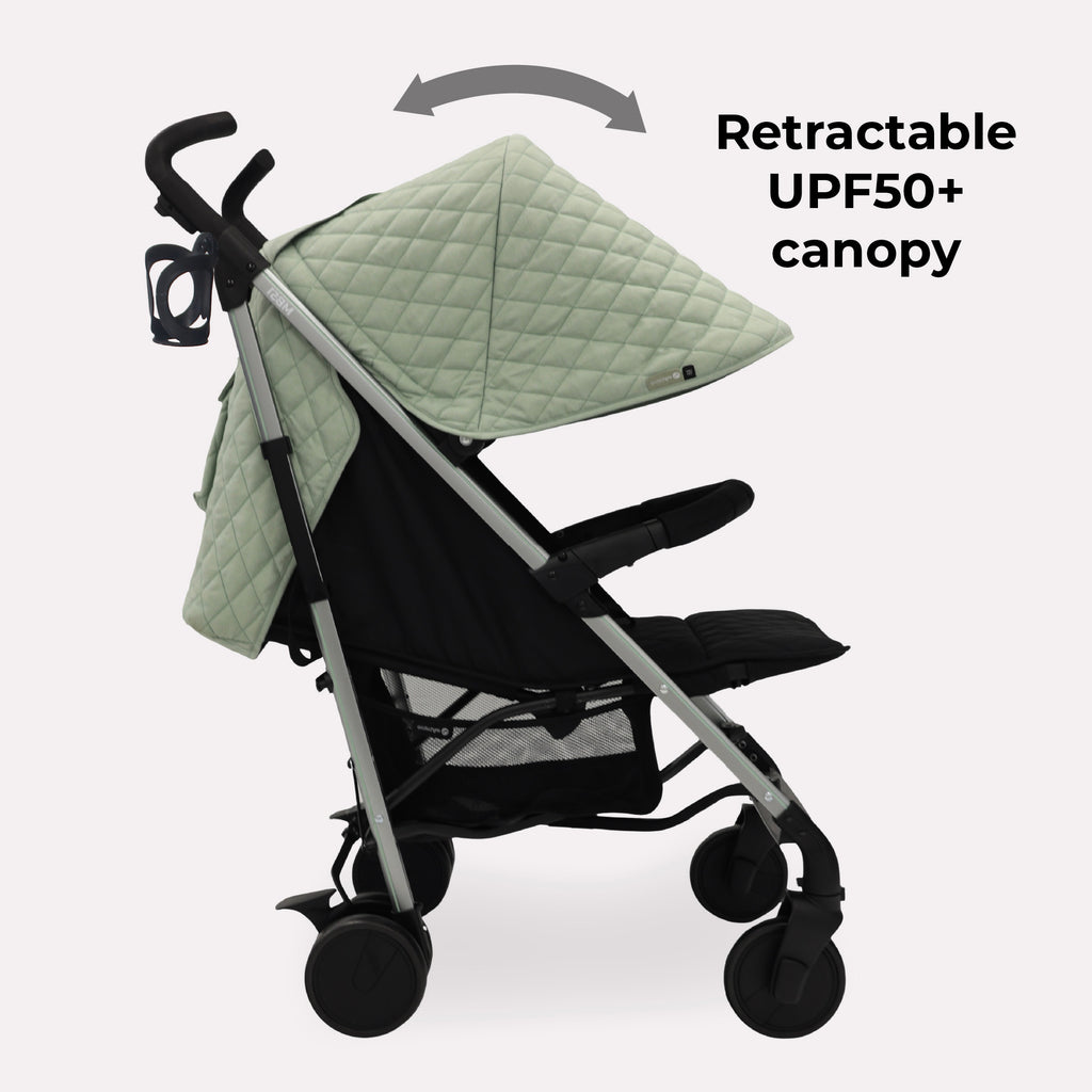 My Babiie MB51 Plus Stroller - Sage Green