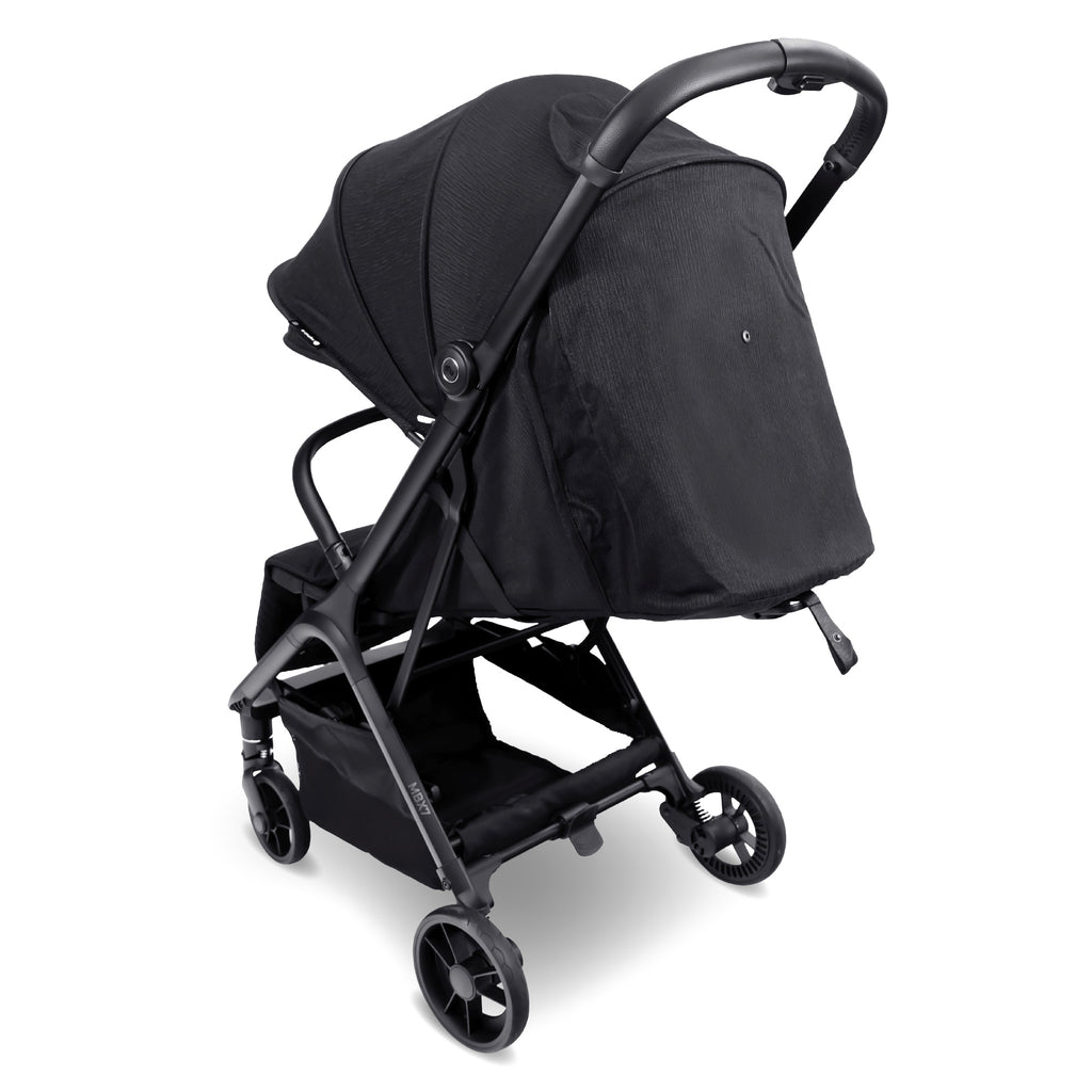 My Babiie MBX7 Plus Auto-Fold Stroller - Black