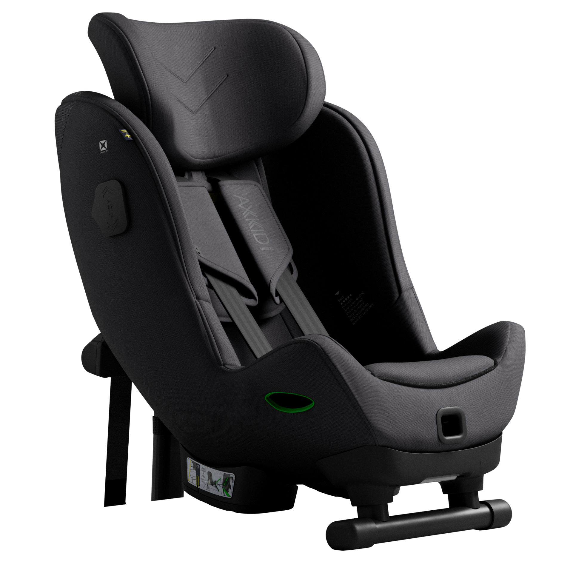 Axkid Minikid 4 Max Car Seat - Arctic Mist Grey