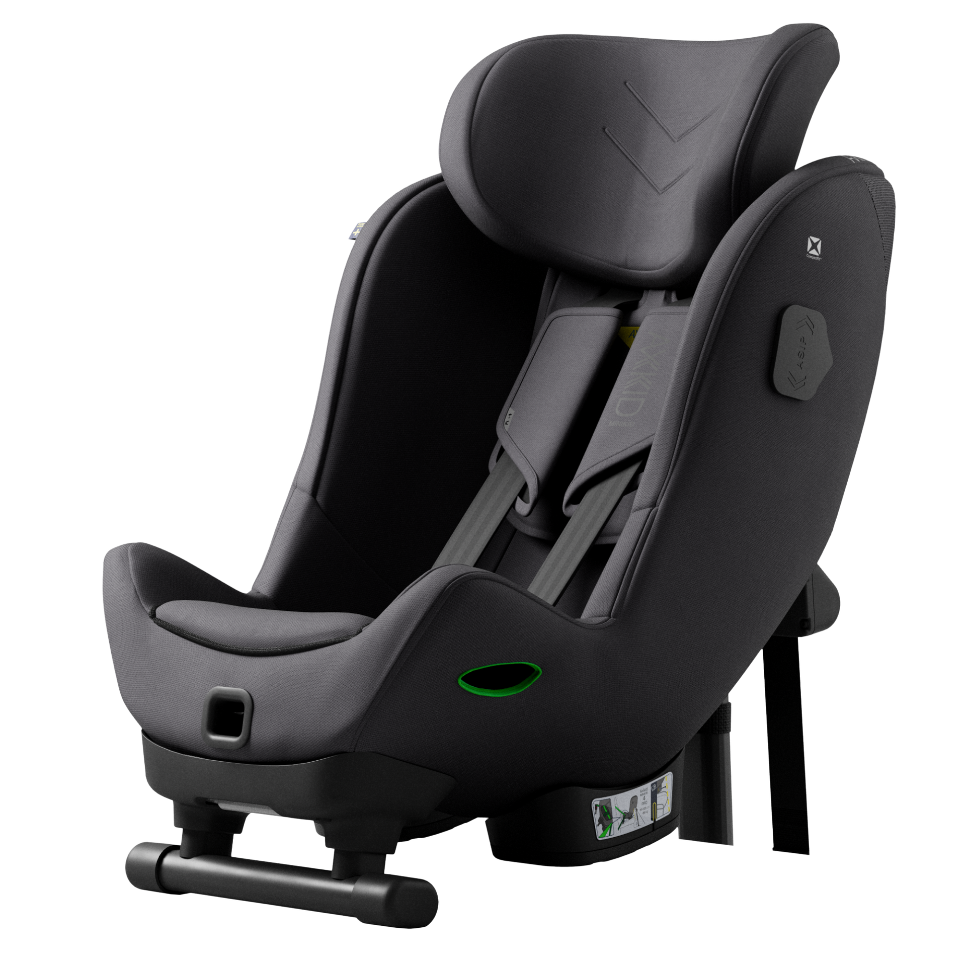 Axkid Minikid 4 Max Car Seat - Arctic Mist Grey