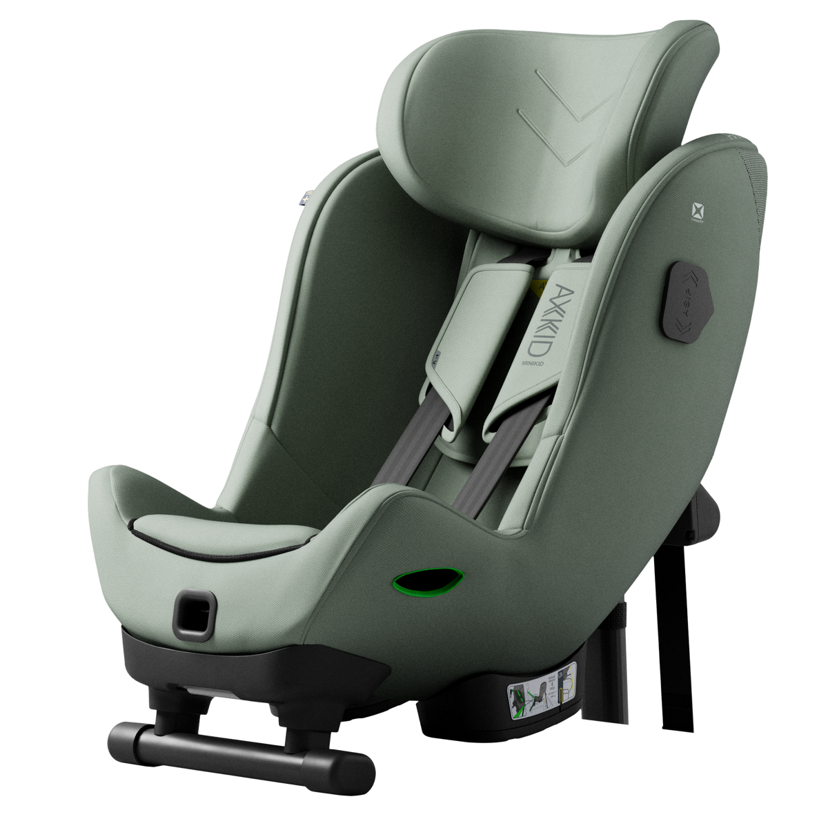 Axkid_Minikid_4_Max_Car_Seat_Nordic_Bloom_Green_6