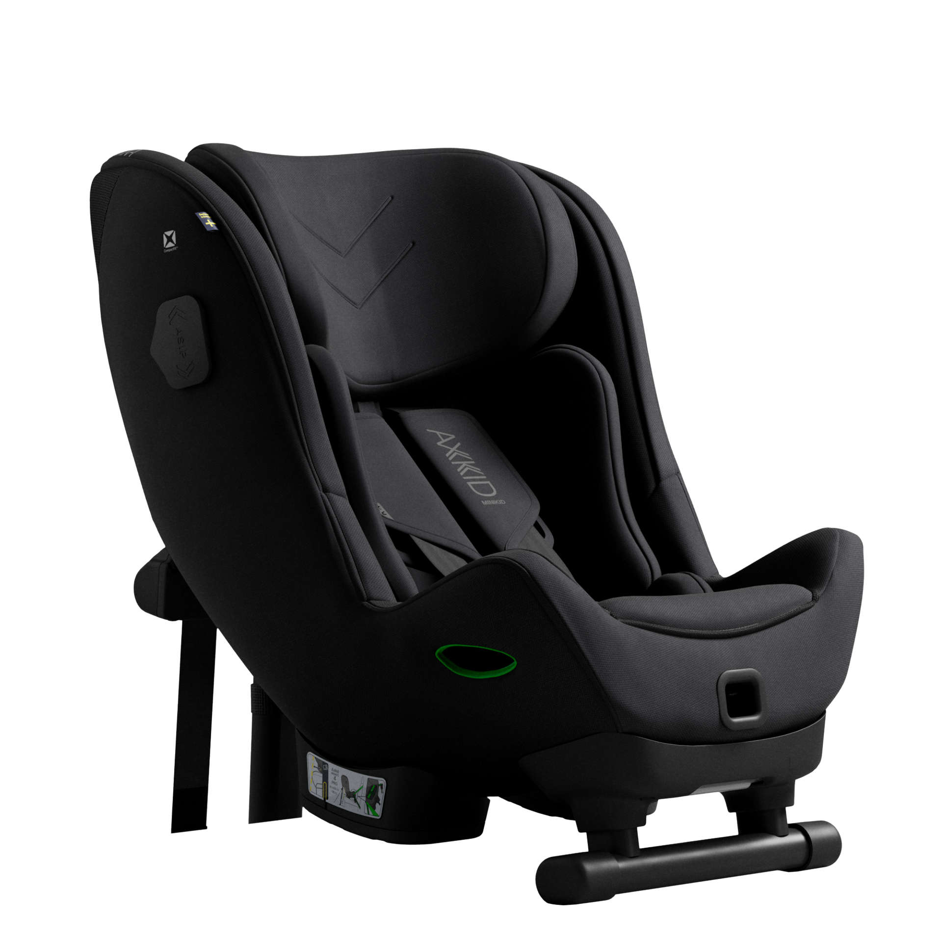 Axkid Minikid 4 Max Car Seat - Coastal Storm Black