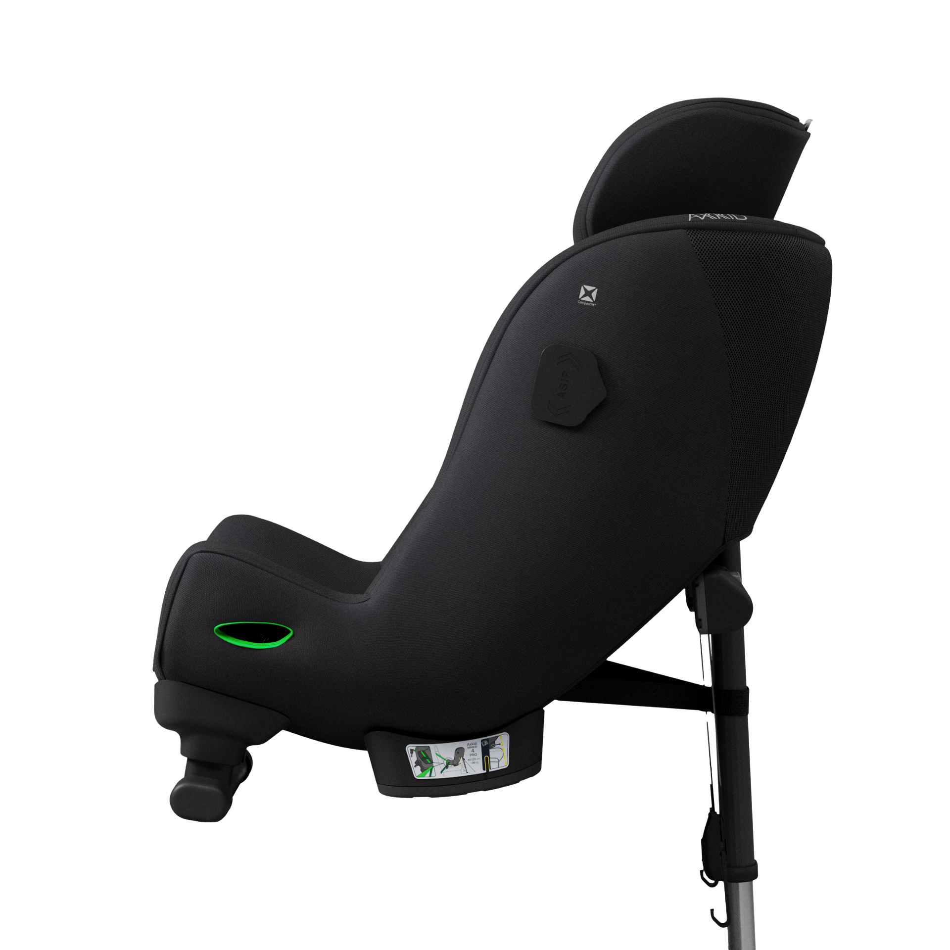 Axkid Minikid 4 Max Car Seat - Coastal Storm Black