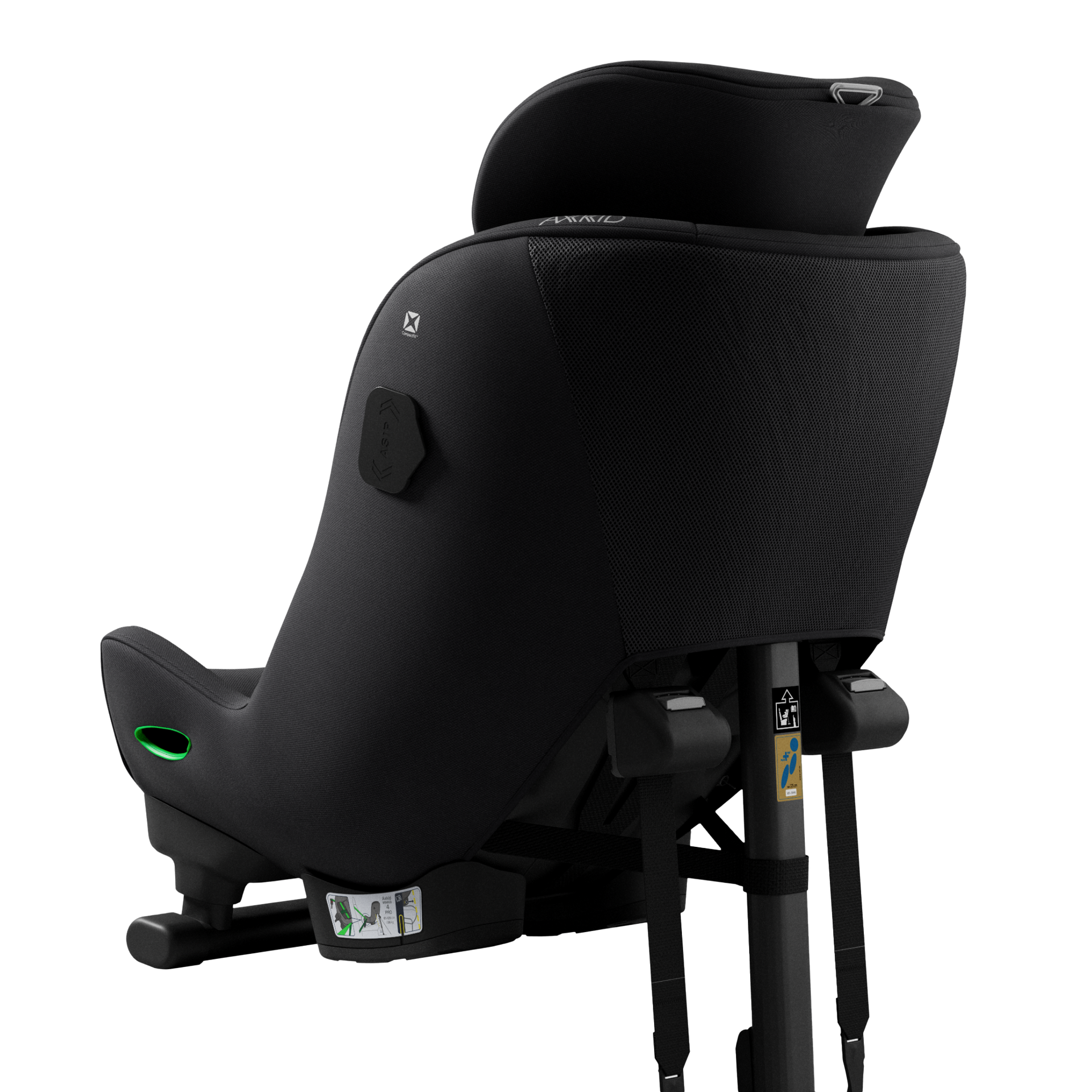 Axkid Minikid 4 Max Car Seat - Coastal Storm Black