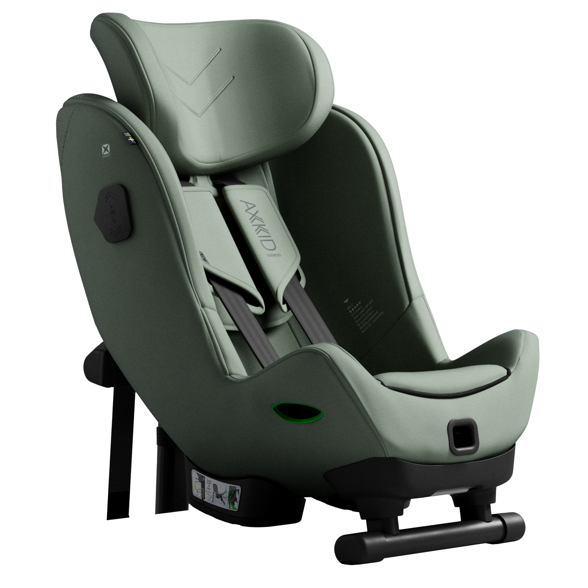 Axkid Minikid 4 Max Car Seat - Nordic Bloom Green