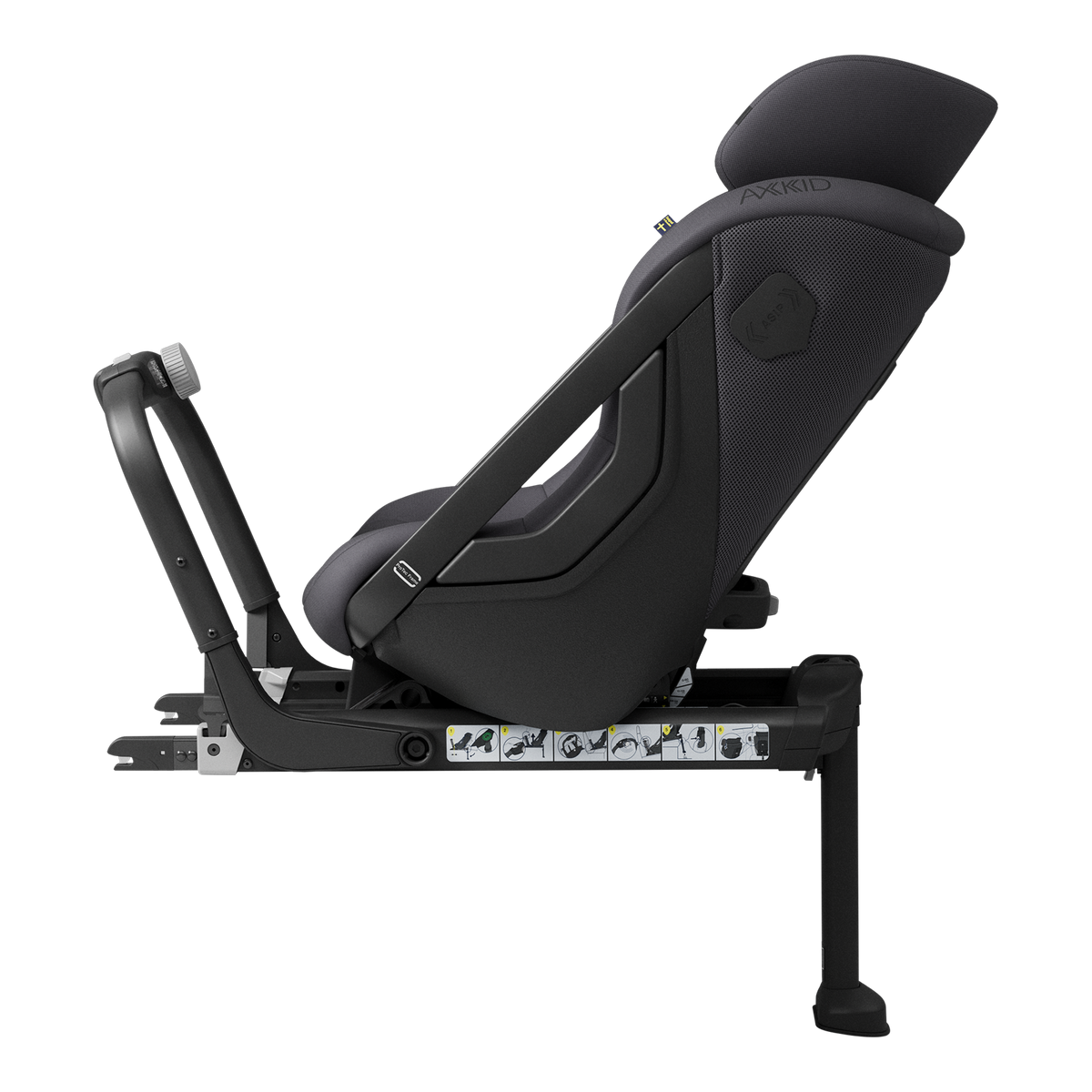 Axkid_OnePlus_3_Car_Seat_Arctic_Mist_Grey_8
