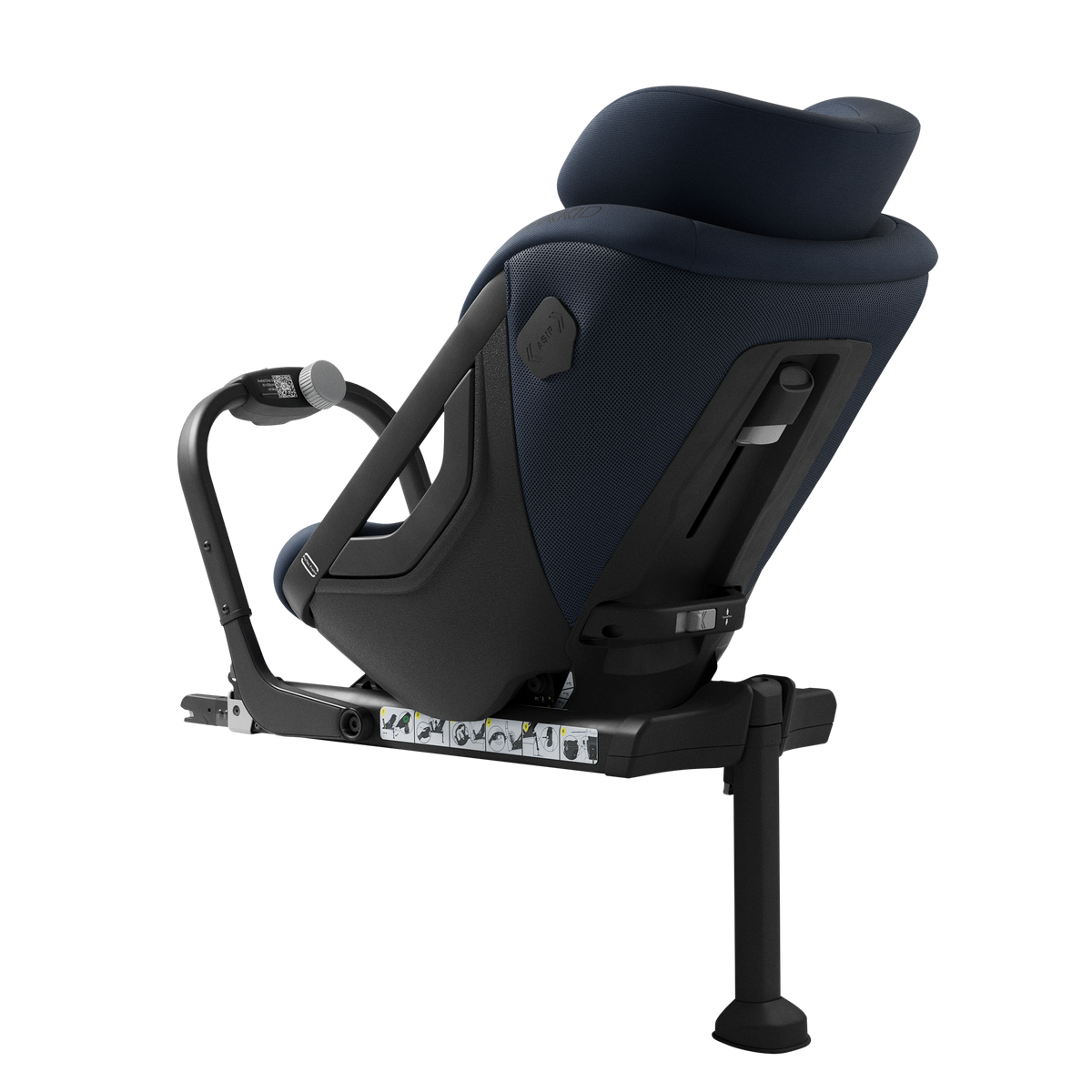 Axkid_OnePlus_3_Car_Seat_Glacier_Lake_Blue_7