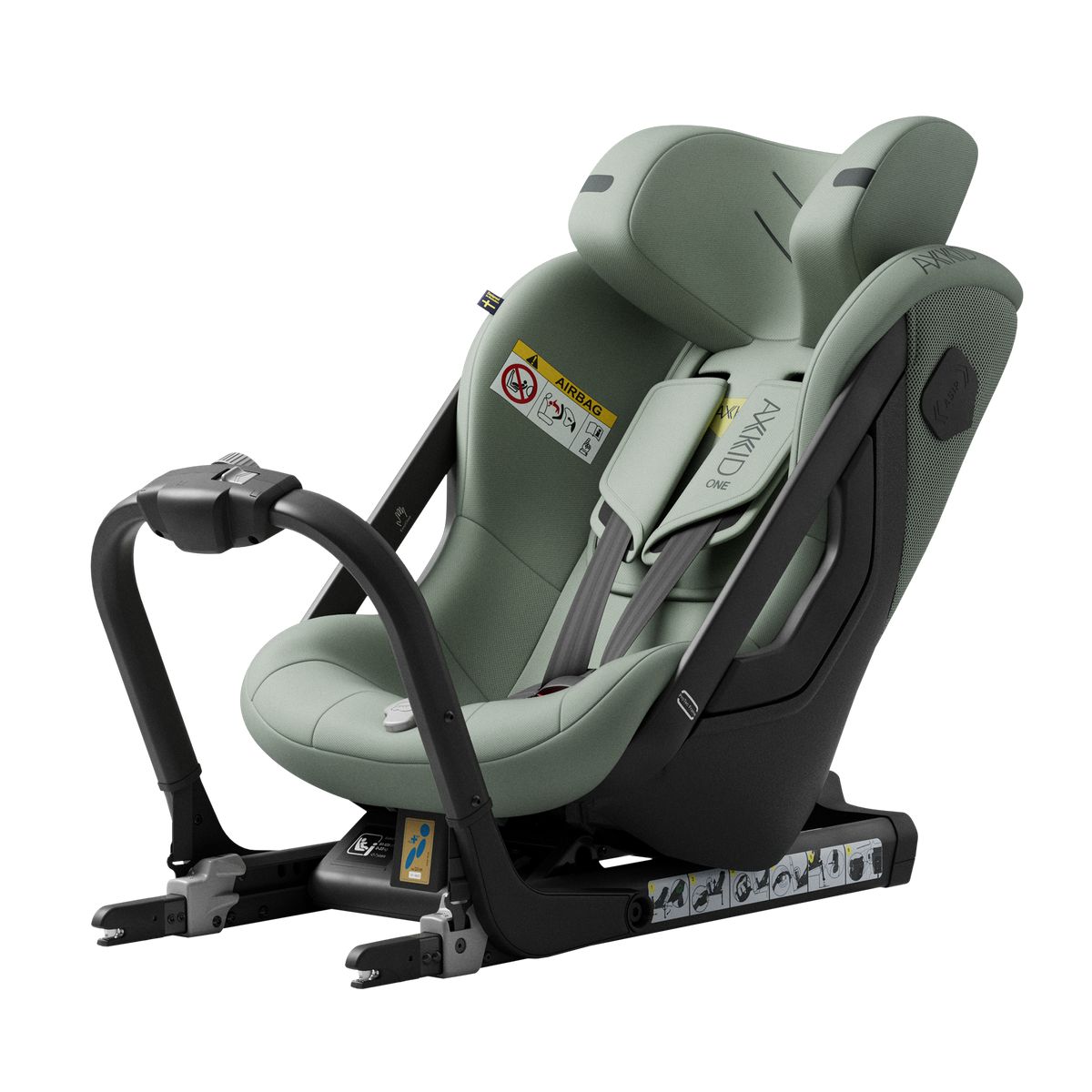 Axkid_OnePlus_3_Car_Seat_Nordic_Bloom_Green_3