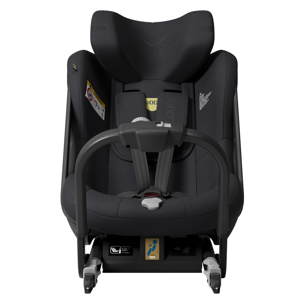 Axkid One 3 Car Seat Coastal Storm Black 4
