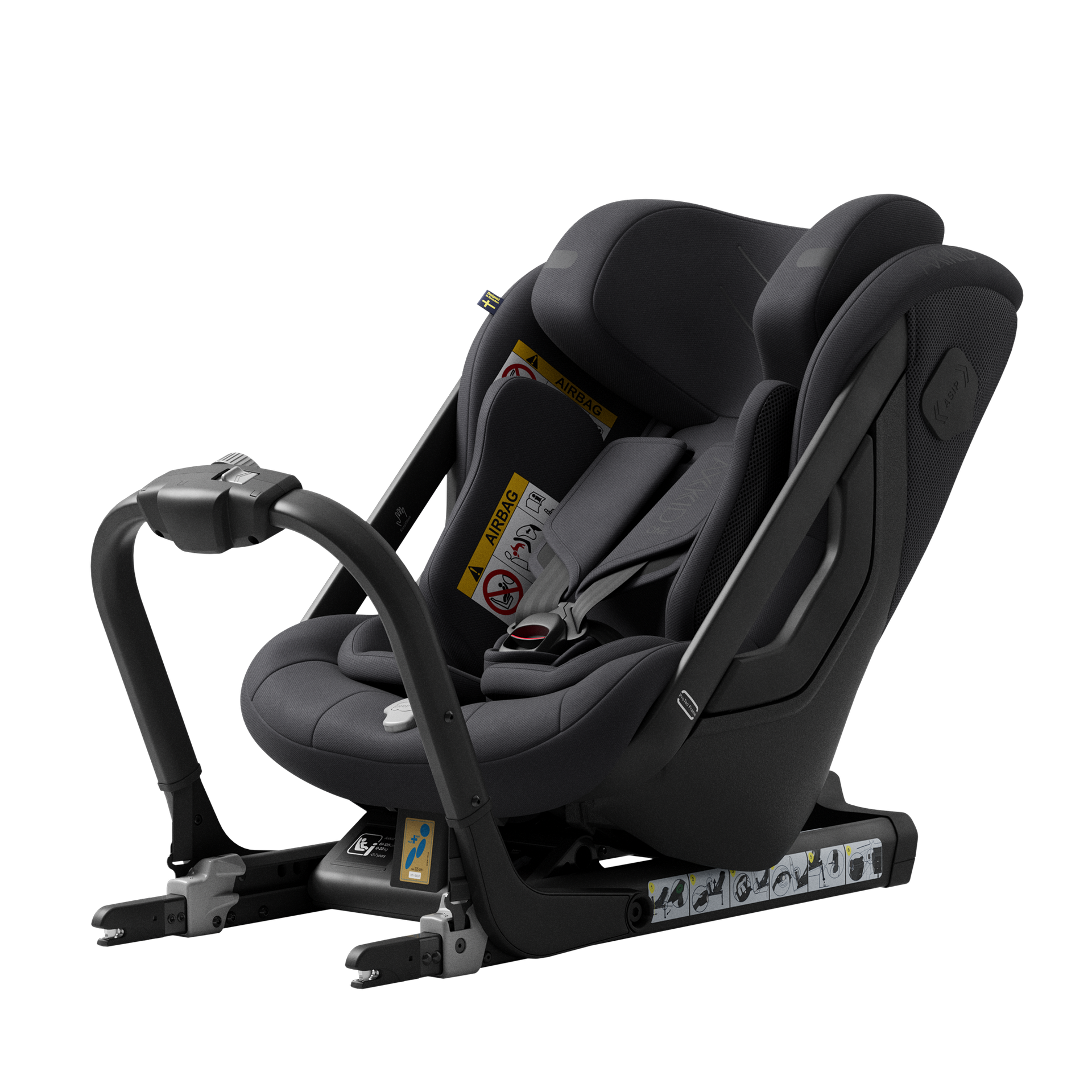 Axkid One 3 Car Seat - Coastal Storm Black