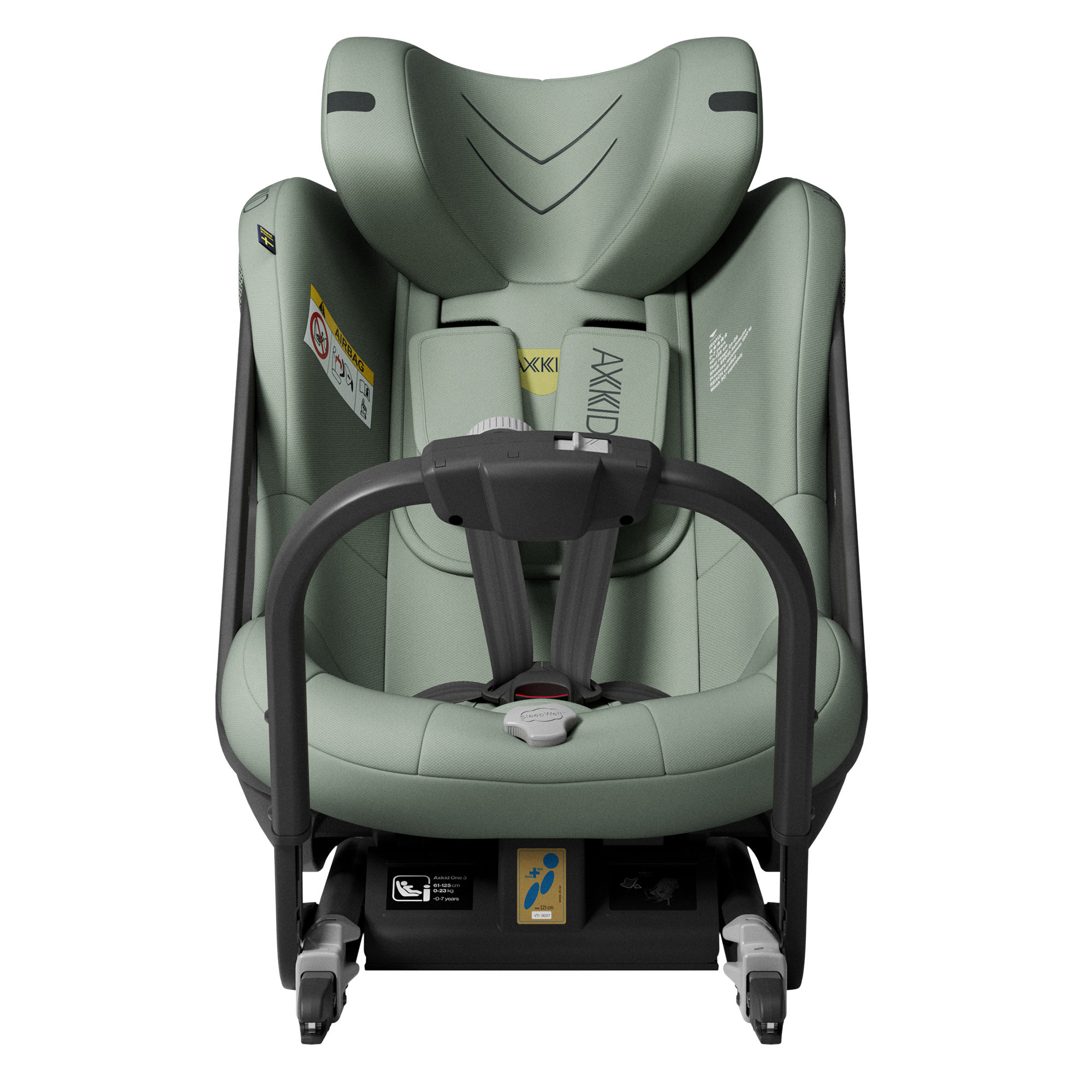 Axkid One 3 Car Seat - Nordic Bloom Green
