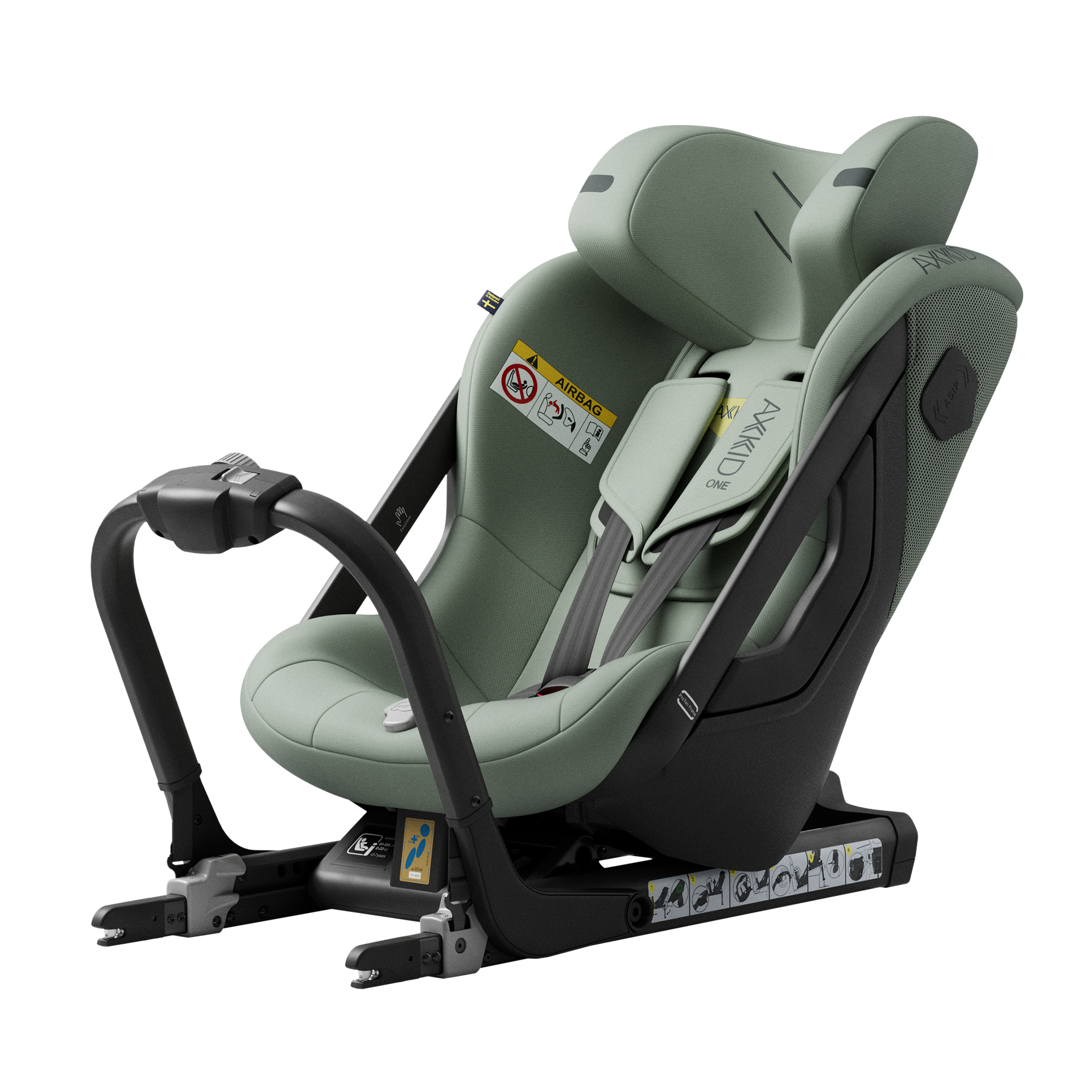 Axkid One 3 Car Seat - Nordic Bloom Green