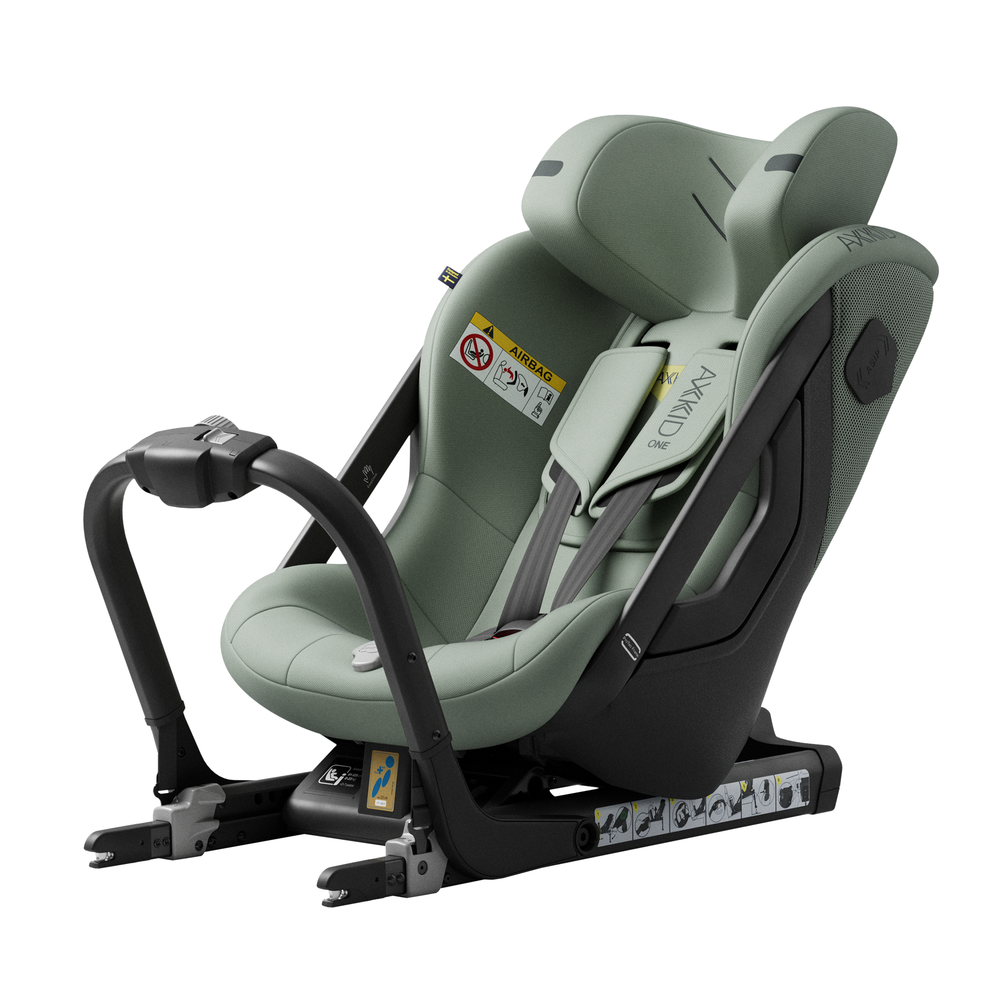 Axkid One 3 Car Seat - Nordic Bloom Green
