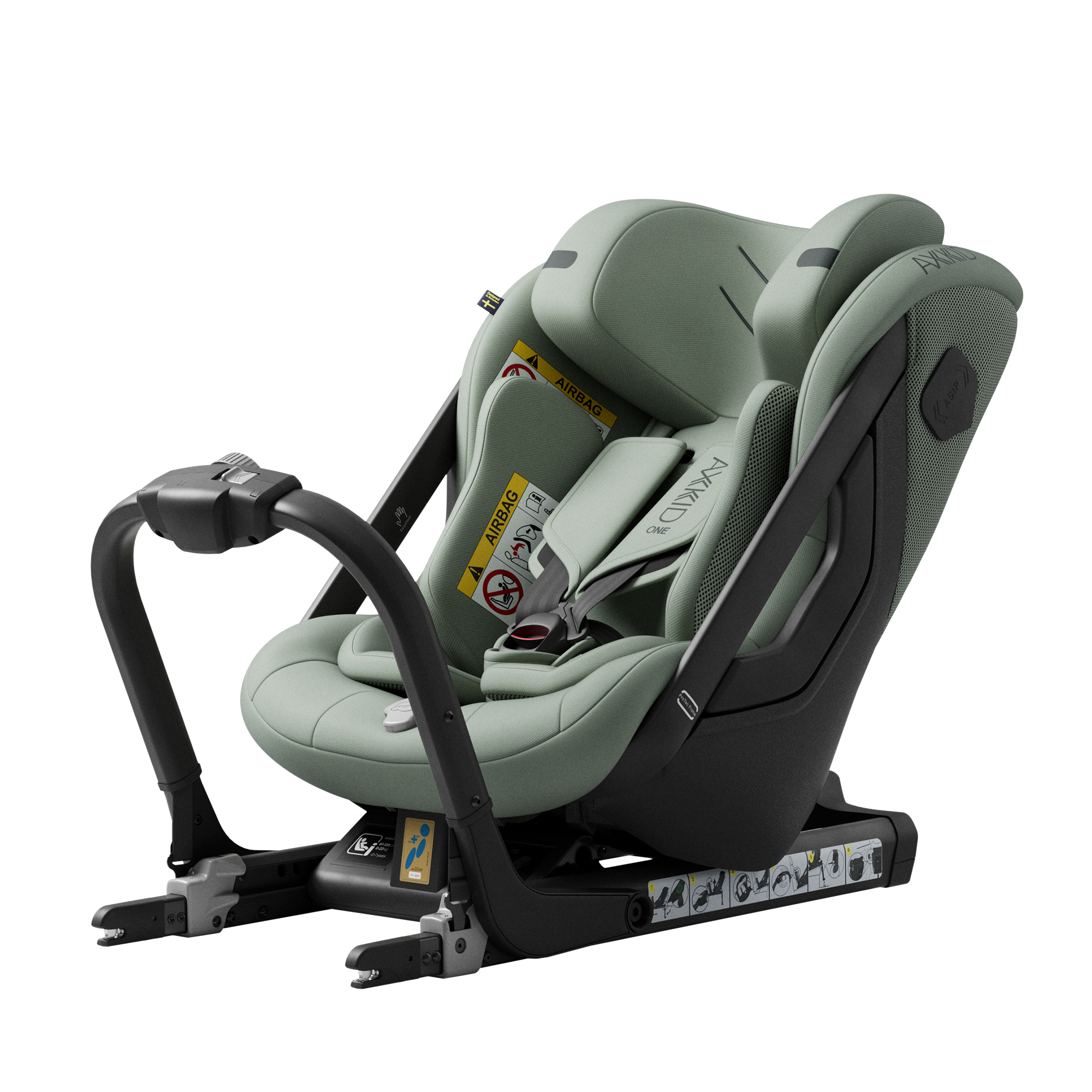 Axkid One 3 Car Seat - Nordic Bloom Green