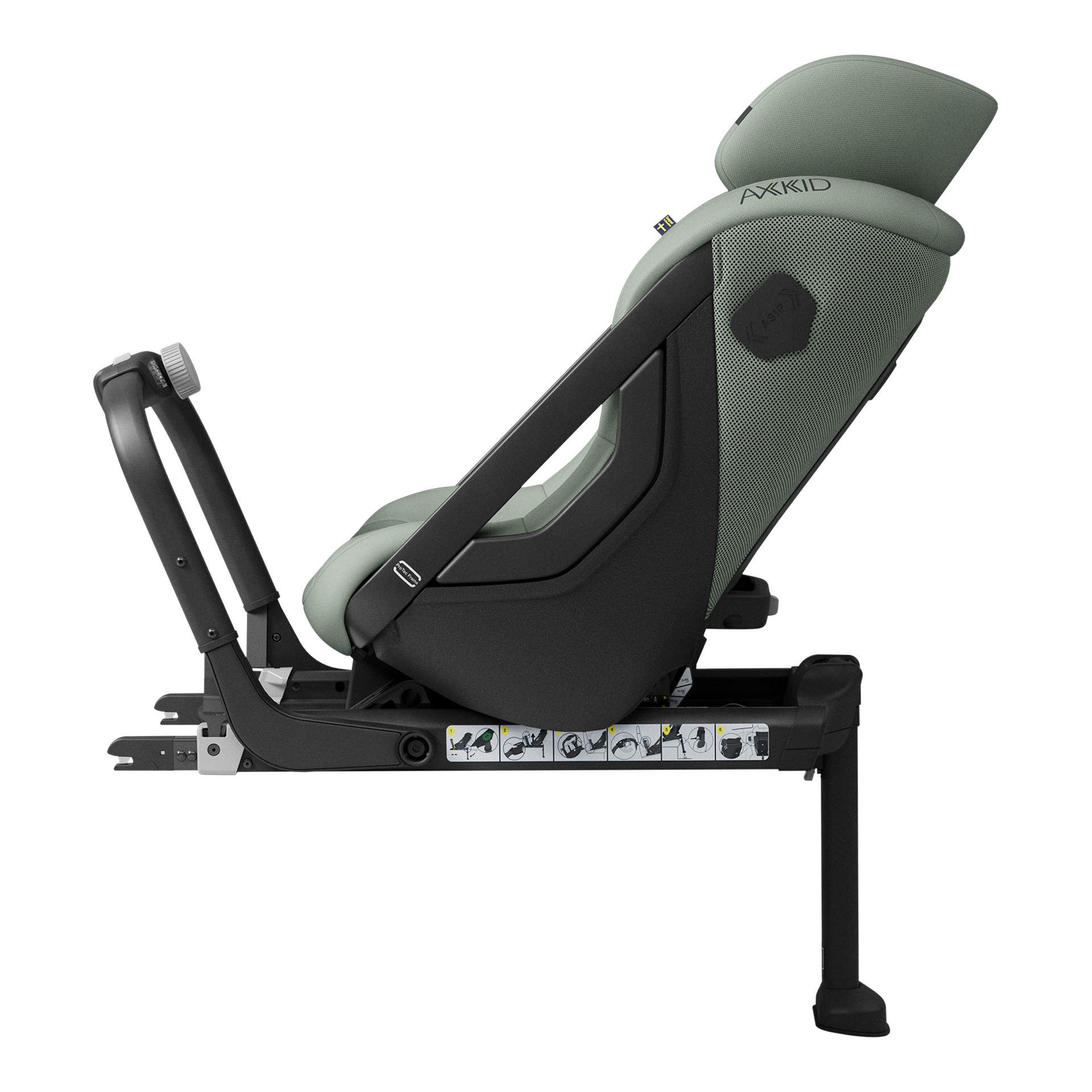 Axkid One 3 Car Seat - Nordic Bloom Green