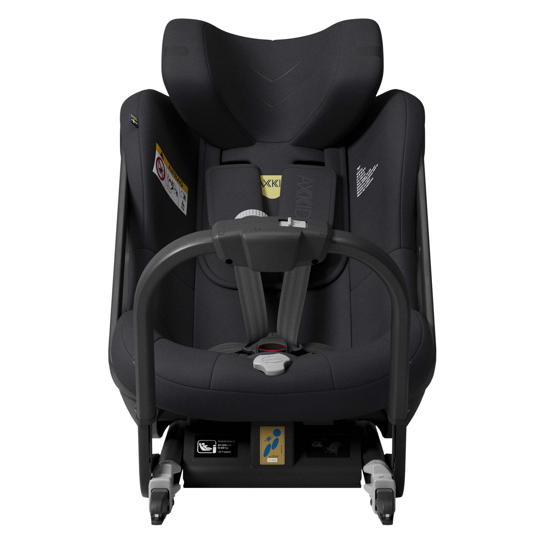 Axkid One+ 3 Car Seat - Coastal Storm Black
