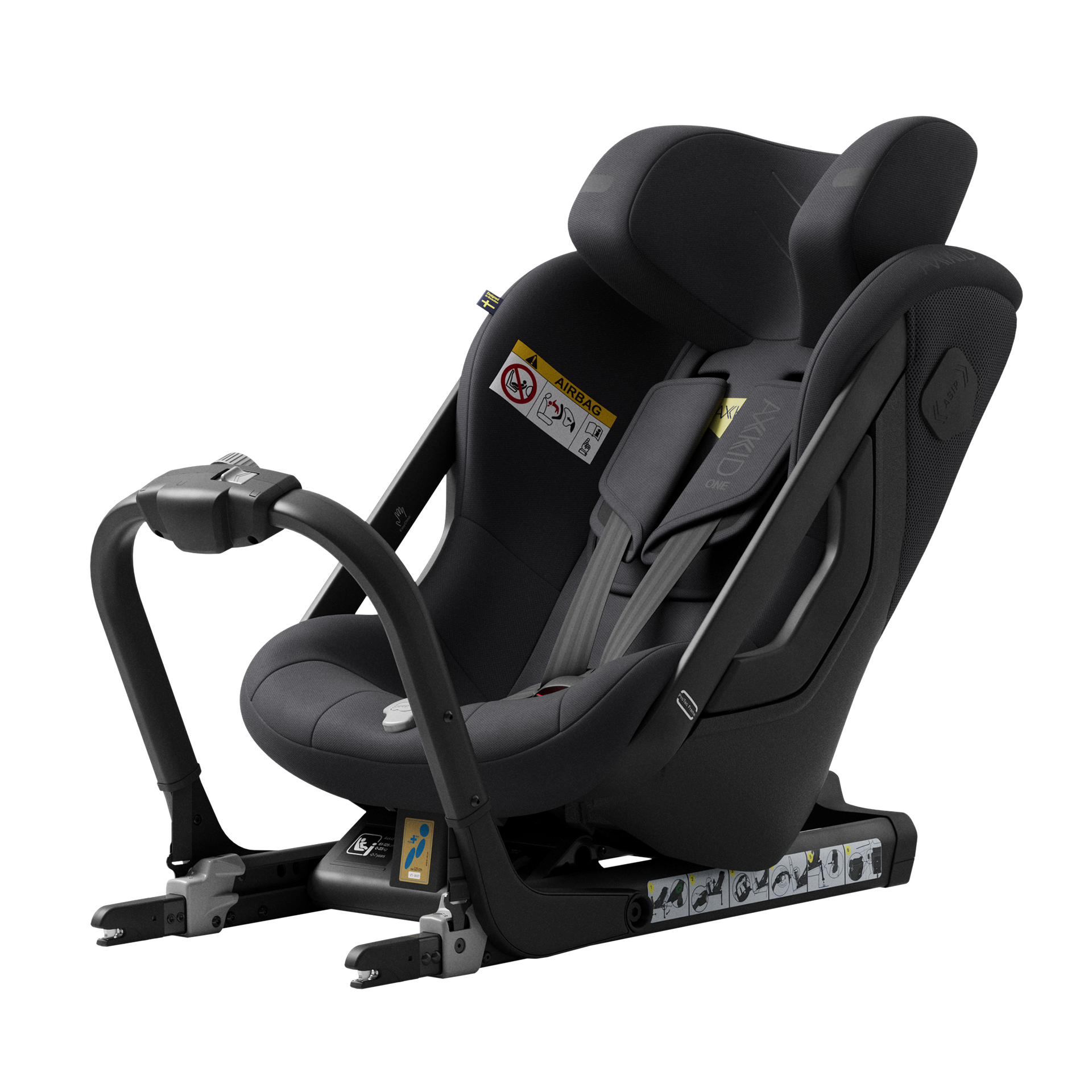 Axkid One+ 3 Car Seat - Coastal Storm Black