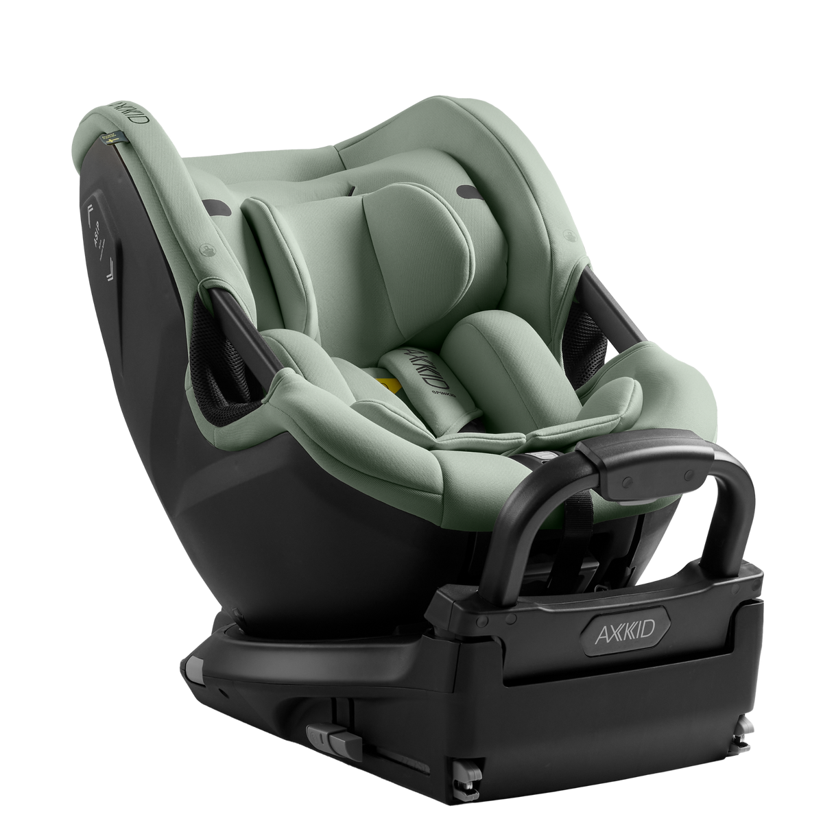 Axkid_Spinkid_2_Car_Seat_Nordic_Bloom_Green_1