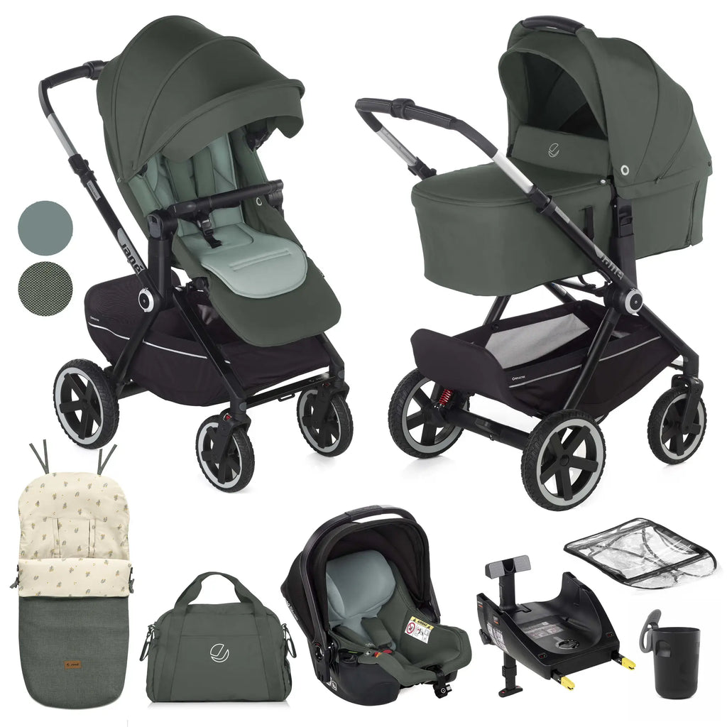 Jane Crosslight 3 10 Piece Travel System Bundle - Chelsea Baby