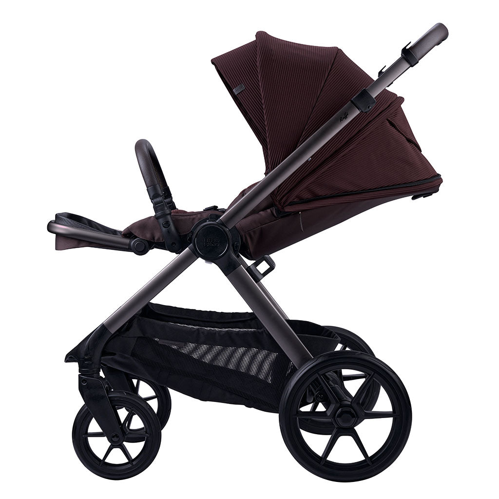 Bababing 18pc Raffi MKII Travel, Home & Feeding Bundle with spin car seat & Isofix base - Heritage