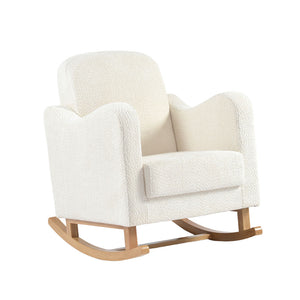 Bebe & Beyond Soother Nursing Chair - Off White Boucle