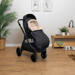 Clair de Lune Snug Universal Pushchair Footmuff Black