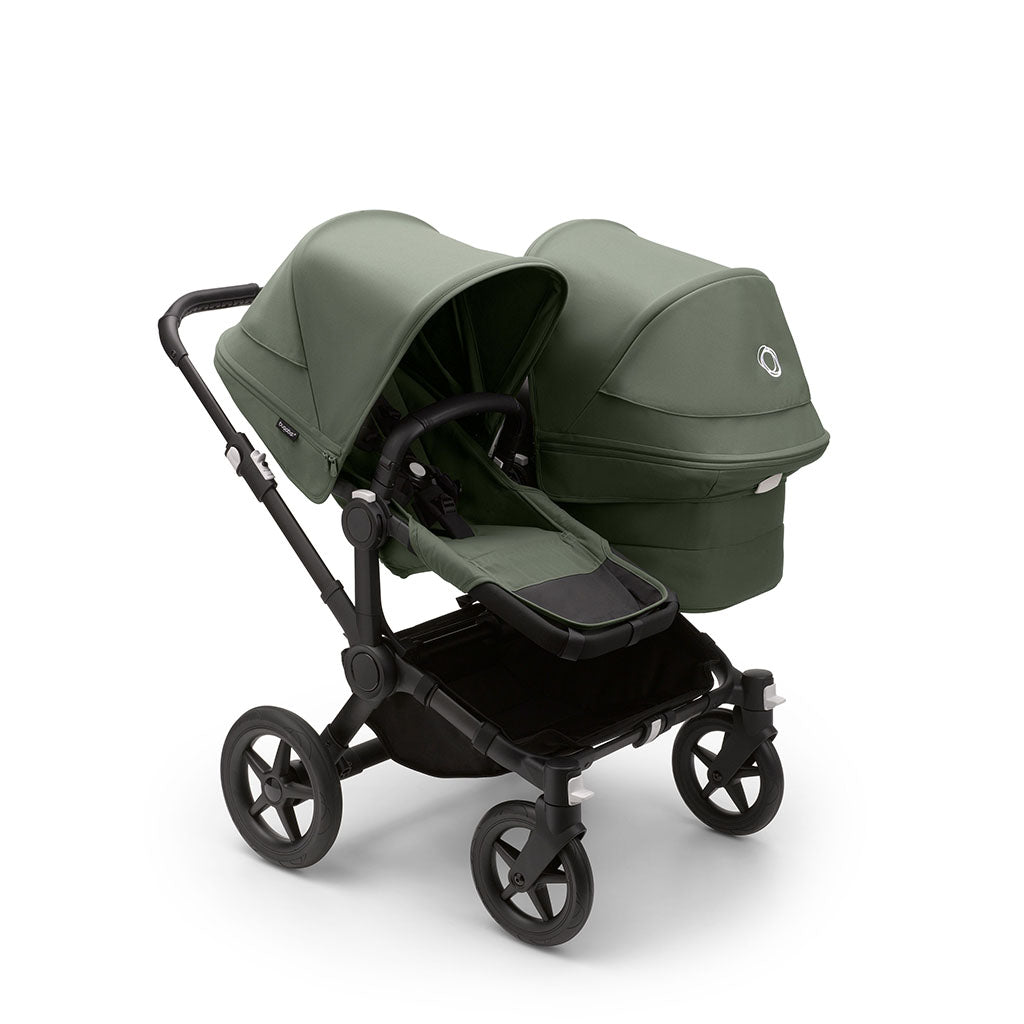 Bugaboo Donkey 5 Duo Pushchair and Carrycot - Forest Green