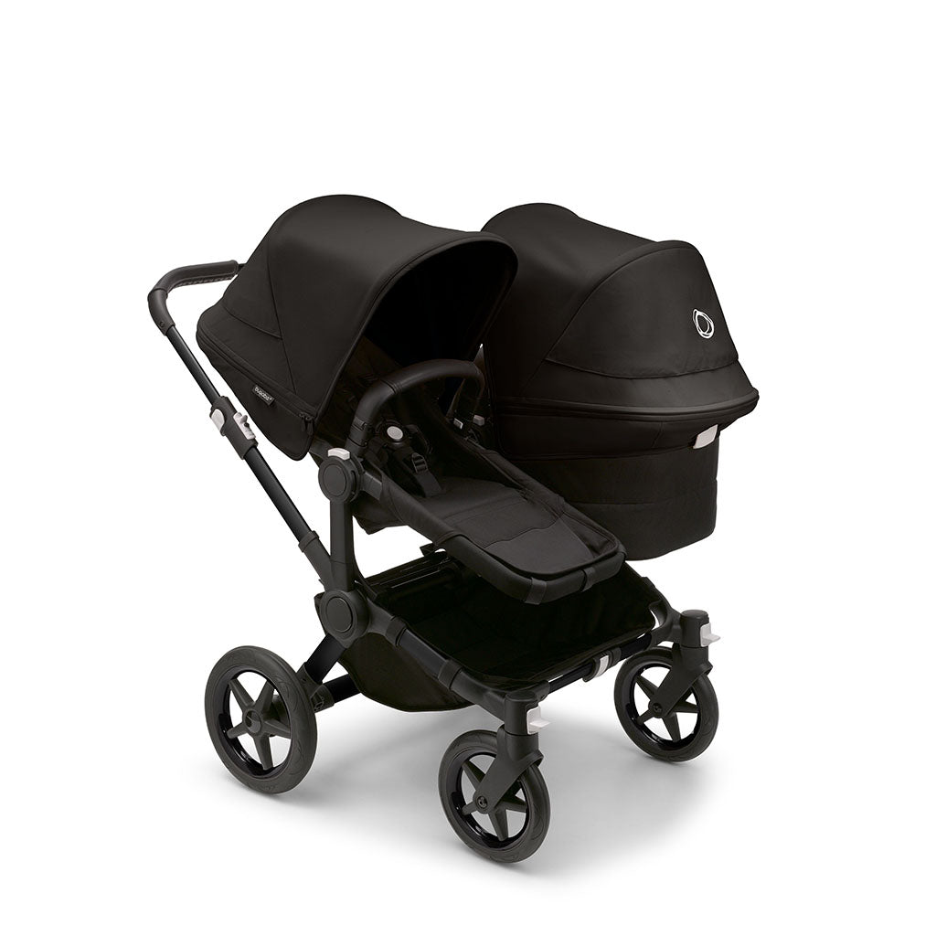 Bugaboo Donkey 5 Duo Pushchair and Carrycot - Midnight Black