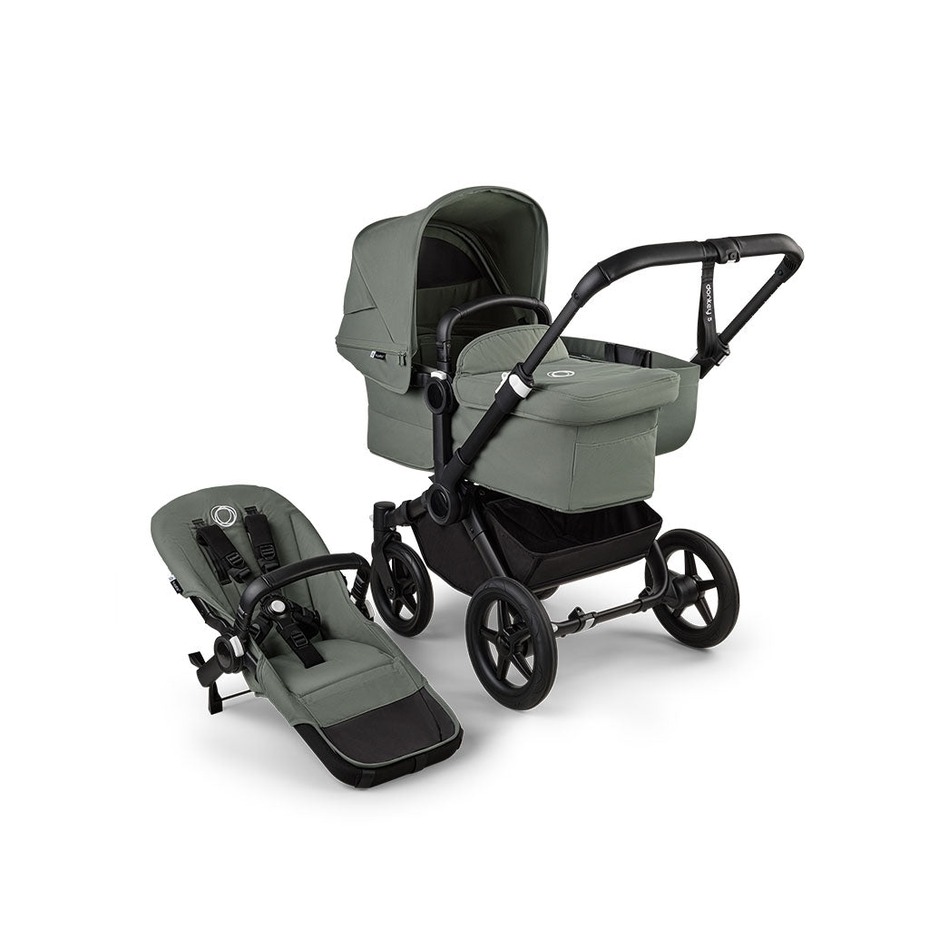 Bugaboo Donkey 5 Mono Pushchair and Carrycot - Forest Green
