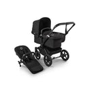 Bugaboo Donkey 5 Mono Pushchair and Carrycot - Midnight Black
