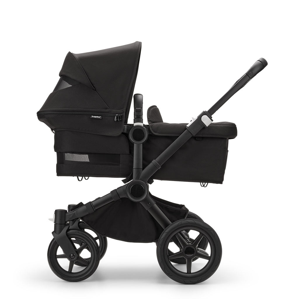 Bugaboo Donkey 5 Mono Pushchair and Carrycot - Midnight Black