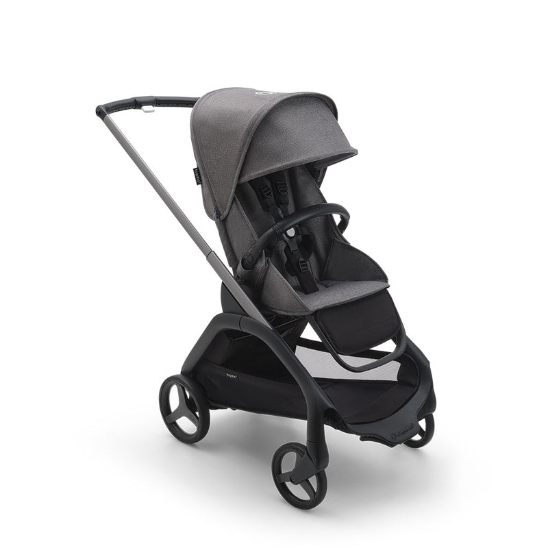 Bugaboo Dragonfly Pushchair and Carrycot - Grey Melange
