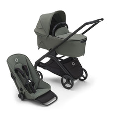 Bugaboo Dragonfly Pushchair and Carrycot - Forest Green