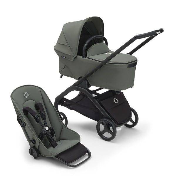 Bugaboo Dragonfly Pushchair and Carrycot - Forest Green