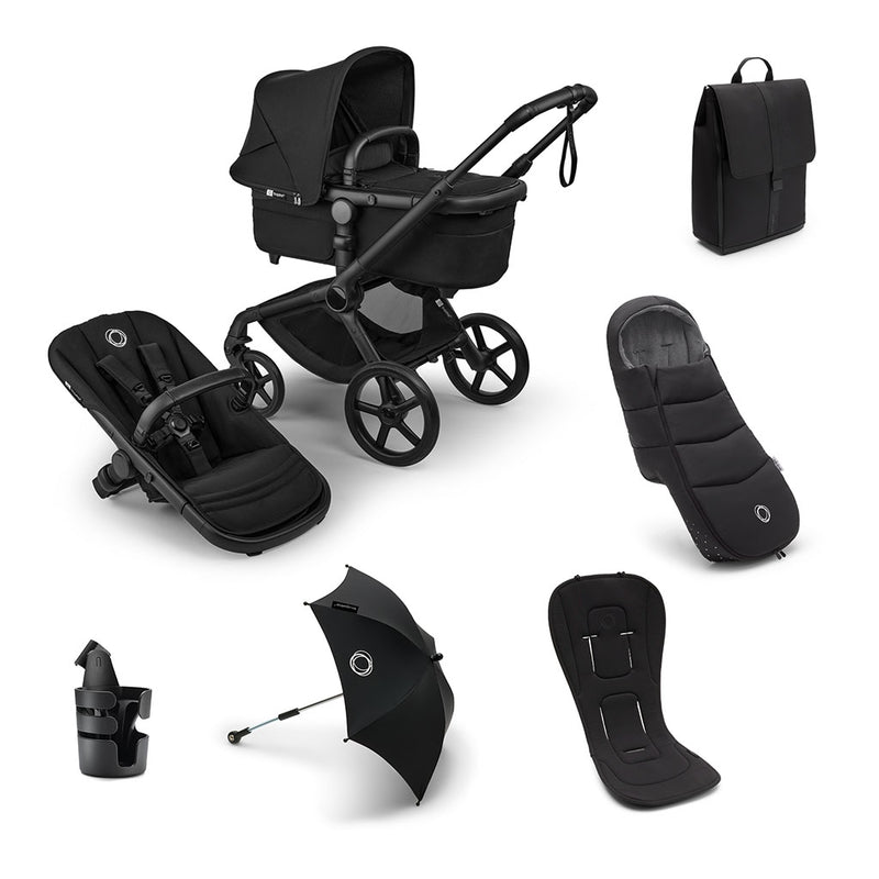 Bugaboo Fox 5 Renew Complete Pushchair Bundle - Heritage Black