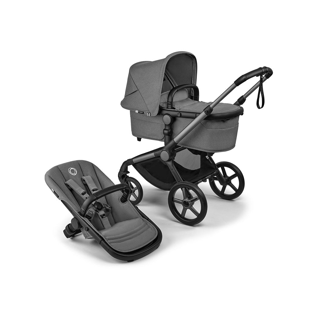 Bugaboo Fox 5 Renew Complete Pushchair Bundle - Moon Grey