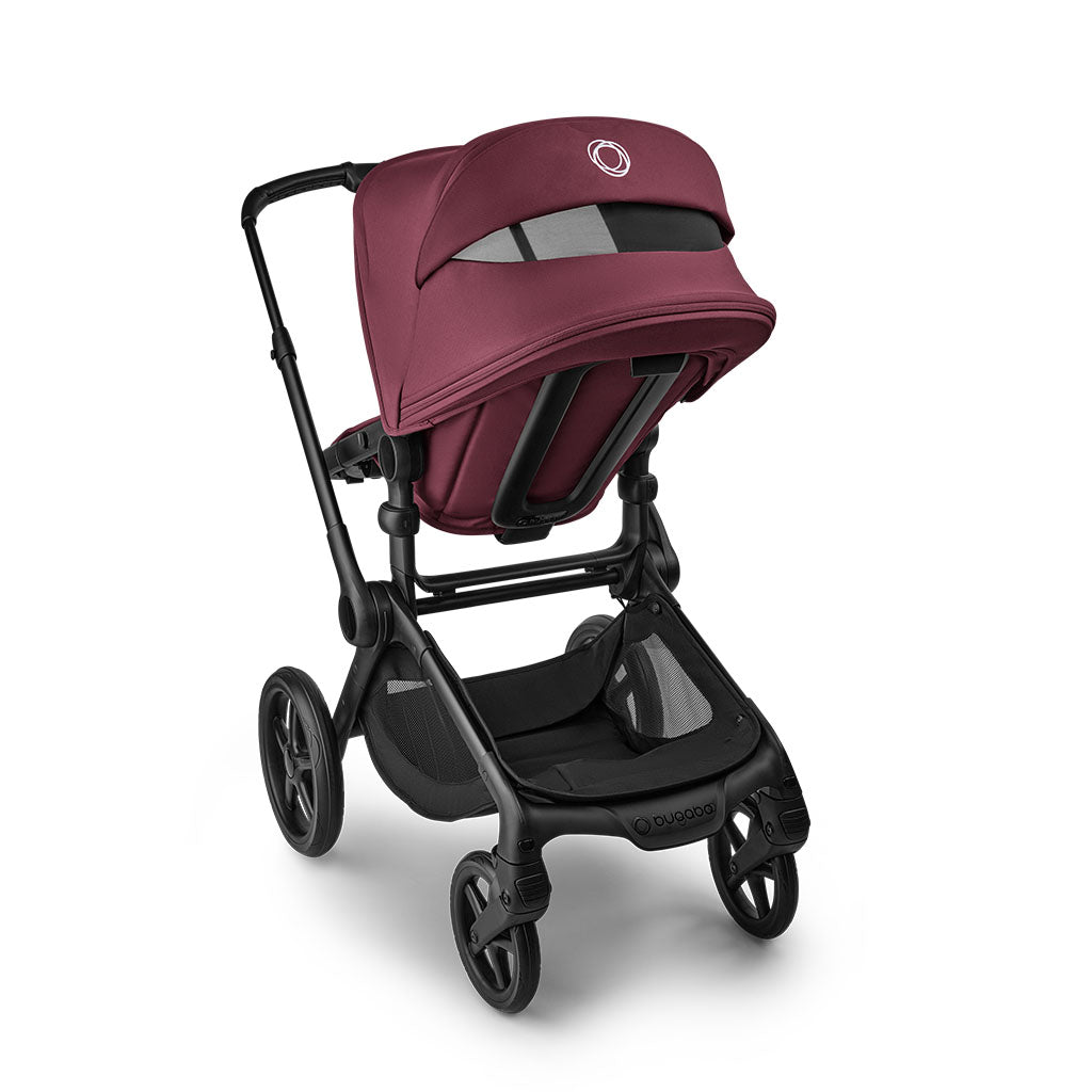 Bugaboo Fox 5 Renew Pushchair and Carrycot - Dark Cherry