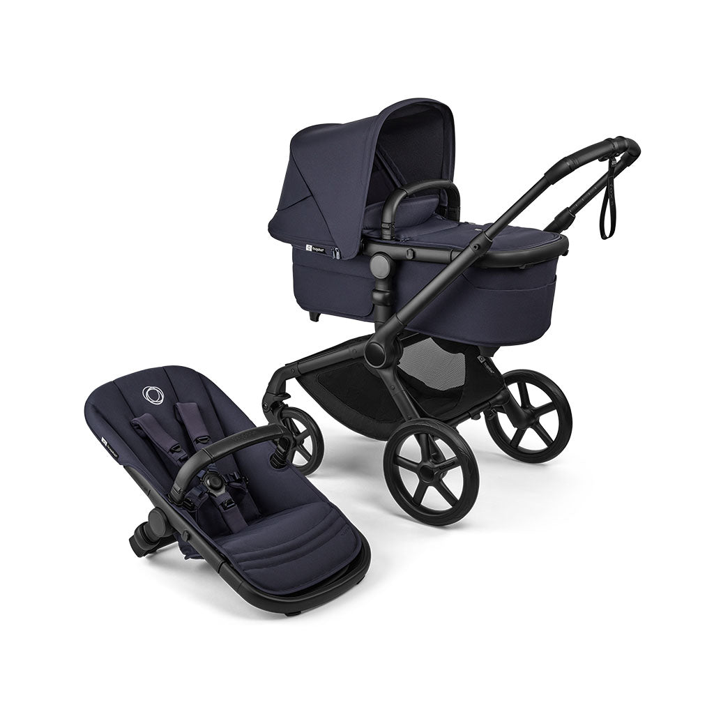 Bugaboo Fox 5 Renew Pushchair and Carrycot - Deep Indigo