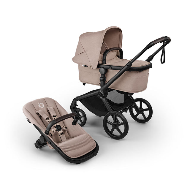 Bugaboo Fox 5 Renew Pushchair and Carrycot - Desert Taupe Melange