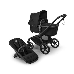 Bugaboo Fox 5 Renew Pushchair and Carrycot - Heritage Black