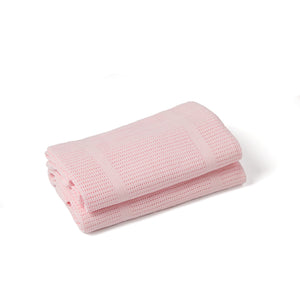 Clair De Lune Cotton Cellular Cot Blanket - Chelsea Baby