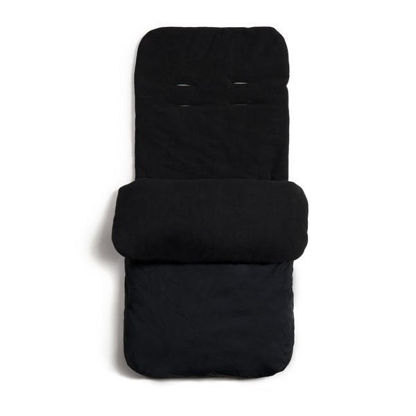 Clair de Lune Essentials Universal Black Footmuff