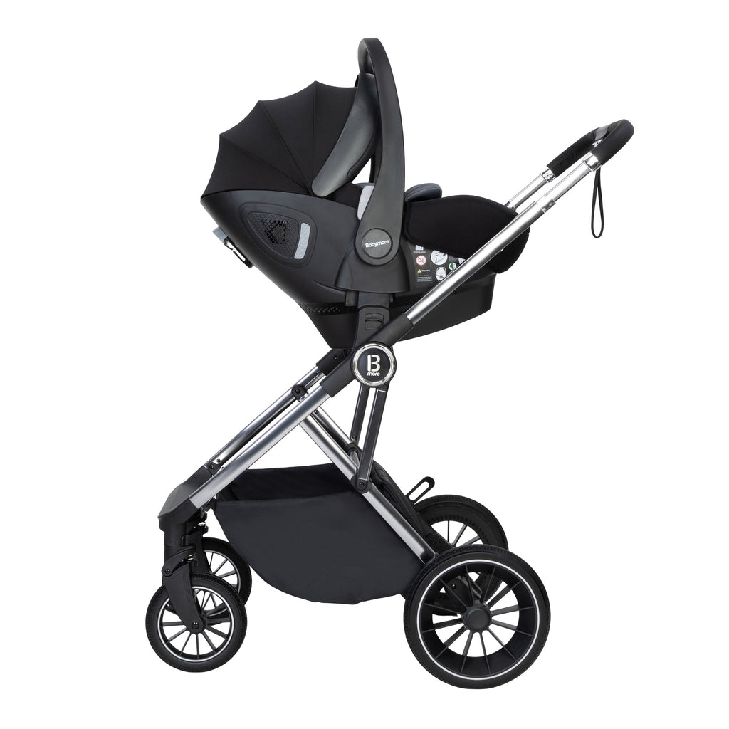 Babymore Chia Travel System Pecan with Base - Chelsea Baby