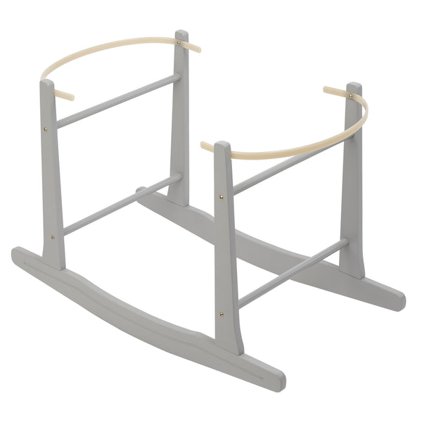 Clair de Lune Grey Wooden Rocking Stand - Chelsea Baby