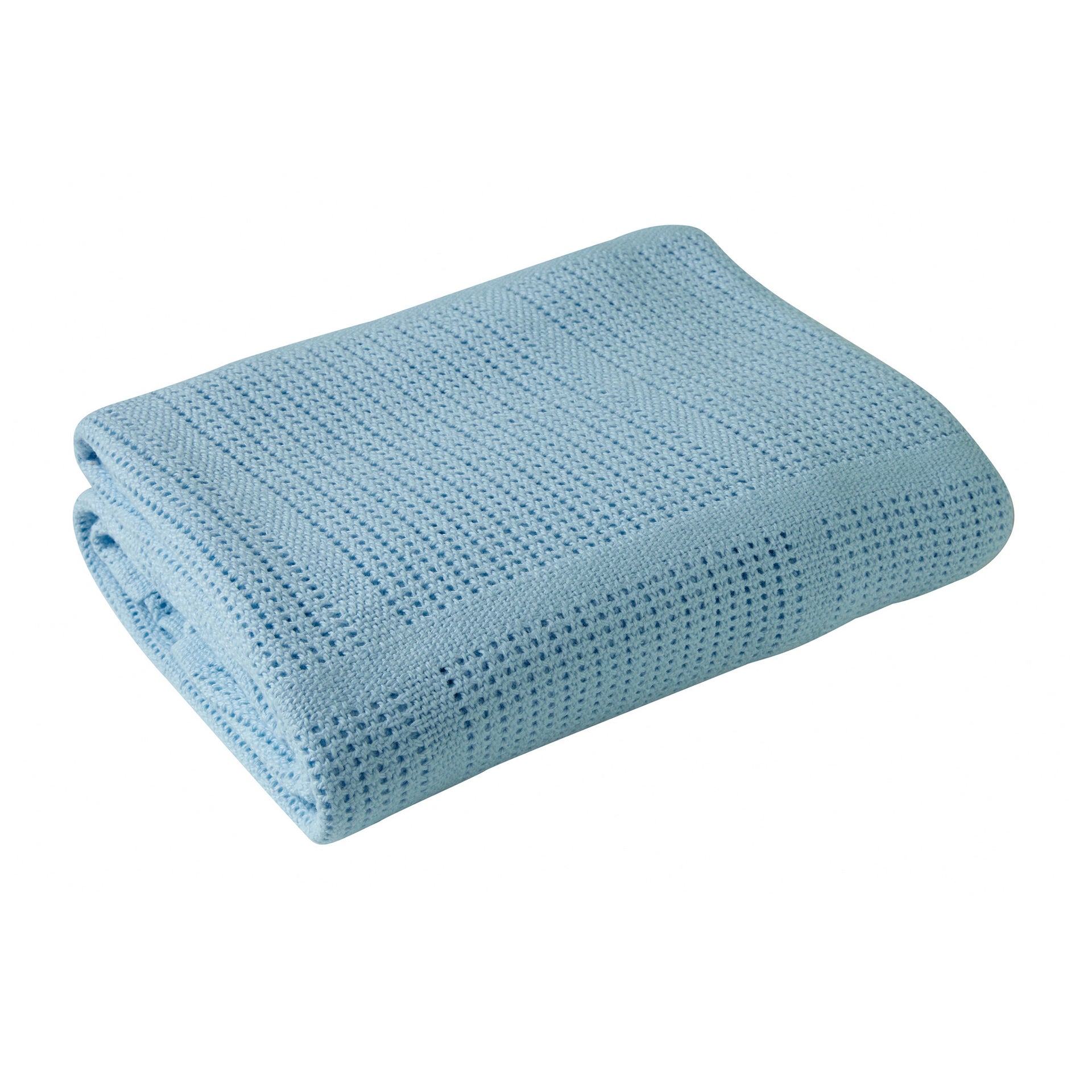 Clair De Lune Cotton Cellular Cot Blanket - Chelsea Baby